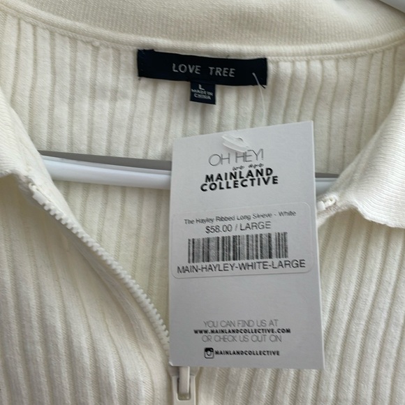 Love Tree Zipper Cardigan - Picture 6 of 6